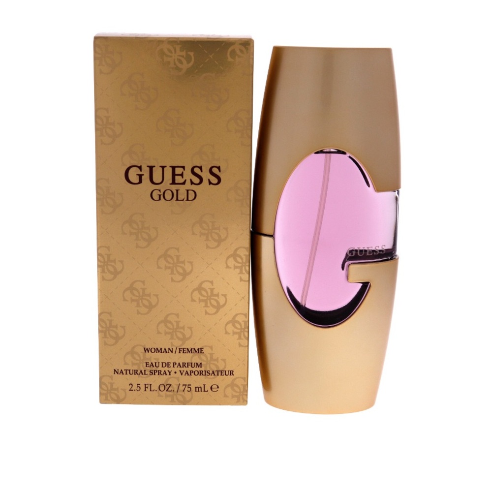 GUESS Gold Fragrance with Pink Accent
